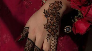 Finger Mehndi Designs