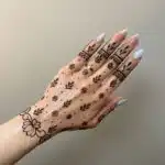 Trendy Henna Design For engagement