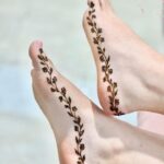 Trendy Mehndi designs For Ankle