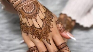 Trendy Mehndi Designs For Backhand