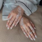 white mehndi for eid