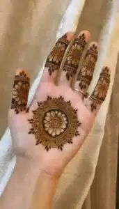 mandala mehndi design