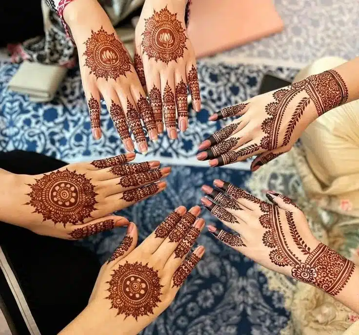 mehndi bride