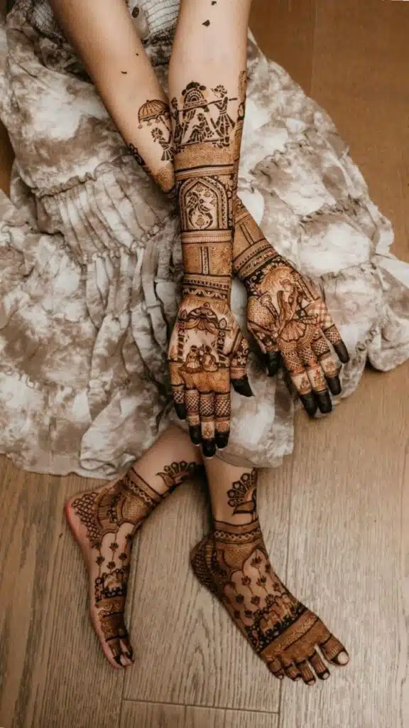 bridal mehndi